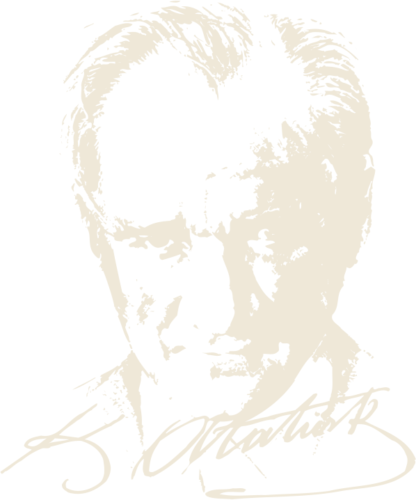 Mustafa Kemal Atatürk silüeti ve imzası